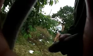 Spia video porno di milf tettone rossa con amante in Jacu, India.